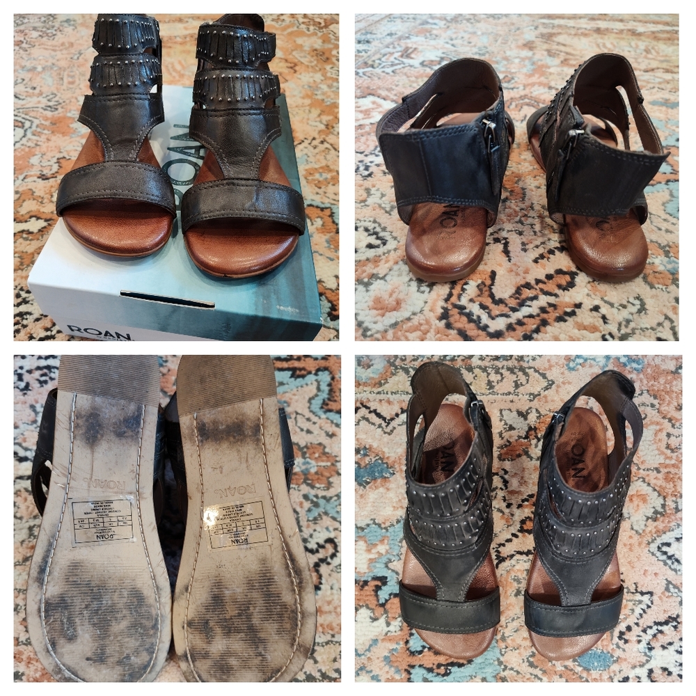 Bed Stu all leather sandal size 7.5